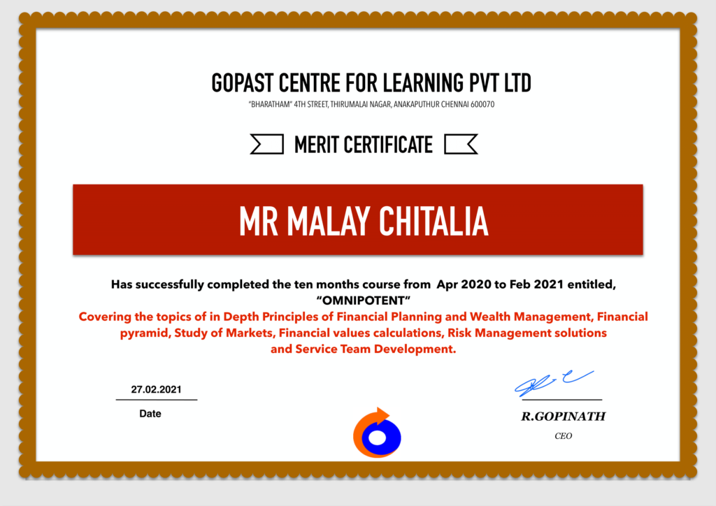 Certificate for Omnipotent TOT group 2-1